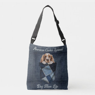 Sac Ajustable American Cocker Spaniel Chien Maman Pocket