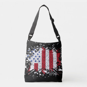 Sac Ajustable American Peace Flag 1776 États américains C