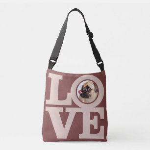 Sac Ajustable AMOUR avec VOS valises de coutume de PHOTO