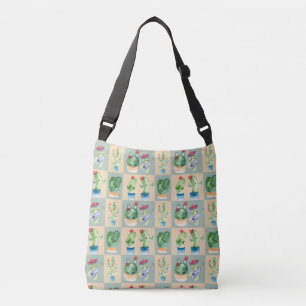 Sac Ajustable amour cactus - aquarelle