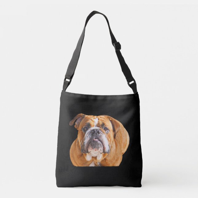 Sac Ajustable Amour Français Bulldog Chien visage - Mascotte Bro (Dos)