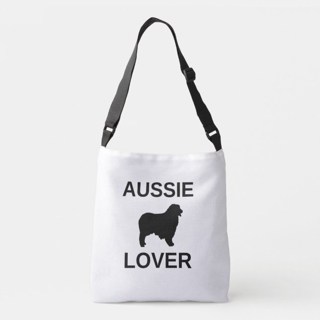 Sac Ajustable amoureux de berger australien aussie (Dos)