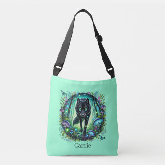 Sac Ajustable Amoureux de loups mignons ajoutez nom