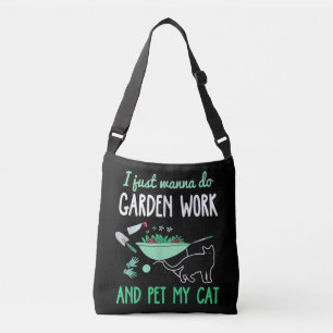 Sac Ajustable Amoureux des chats de jardinage Funny Garden Wor