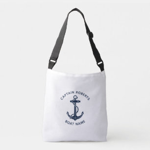 Sac Ajustable Ancre Naútíque Nom du capitaine de bateau Personna