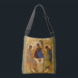 Sac Ajustable Andrei Rublev Sainte Trinité Icône Religion orthod<br><div class="desc">L'icône de la Sainte Trinité (alias "L'Hospitalité d'Abraham") est un tableau créé par Andrei Rublev (vers 1360-1430) au début du 15ème siècle. Probablement la plus célèbre de toutes les peintures religieuses russes,  elle représente l'un des points forts de l'art russe de la fin de l'ère médiévale.</div>