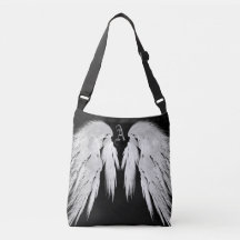 ANGEL WINGS Black Custom Monogramme