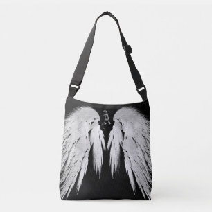 Sac Ajustable ANGEL WINGS Black Custom Monogramme