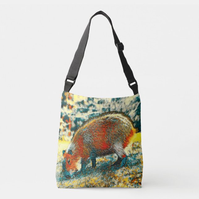 Sac Ajustable AnimalArt_Capybara_001 (Devant)