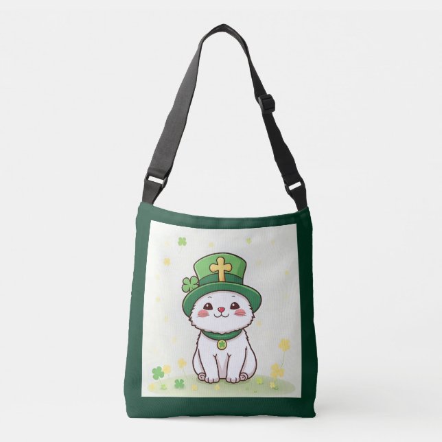 Sac Ajustable Animaux chanceux déguisés - Saint Patrick’s Day Fu (Devant)