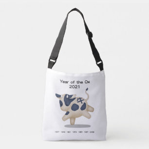 Sac Ajustable Année de l'animal zodiaque Ox Cute 2021