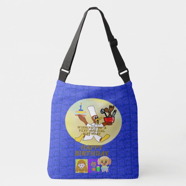 Sac Ajustable Anniversaire (Devant)