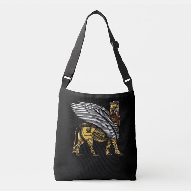 Sac Ajustable Anunnaki Guardian Alien Ancien Dieu Sumérien (Devant)