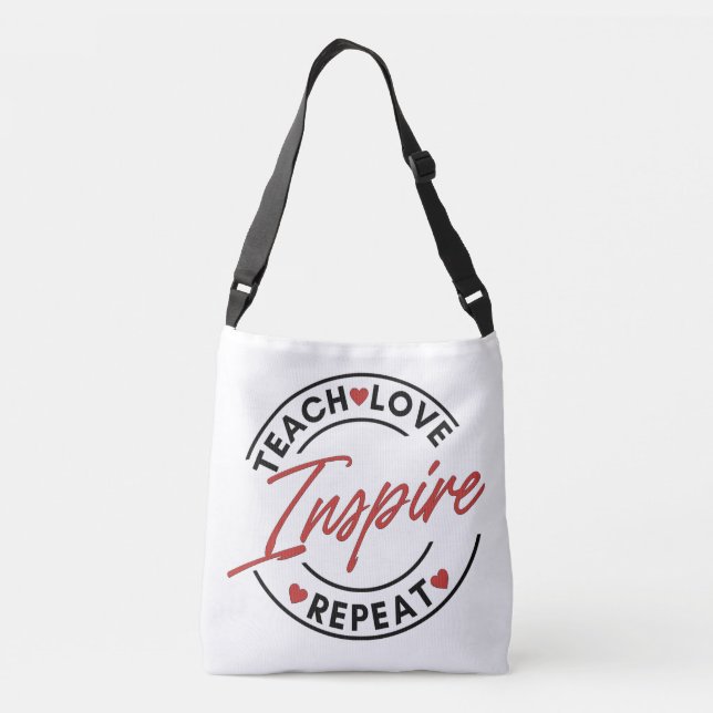 Sac Ajustable Apprendre L'Amour Inspirer La Motivation (Dos)