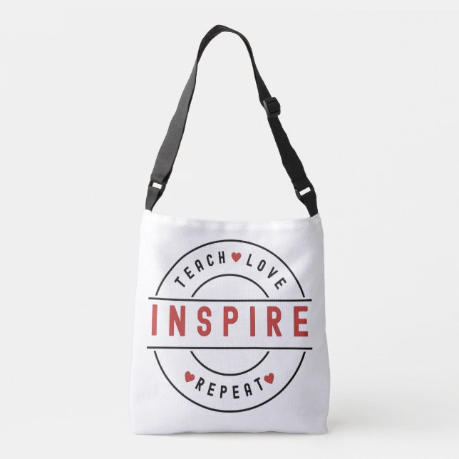 Sac Ajustable Apprendre L'Amour Inspirer La Motivation (Dos)