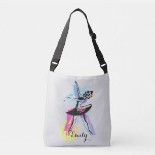Sac Ajustable Aquarelle Ballerina Dancer Customisée