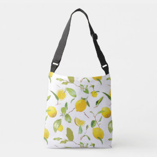 Sac Ajustable Aquarelle Citron & Feuilles 2