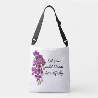 Sac Ajustable Aquarelle d'orchidée rose