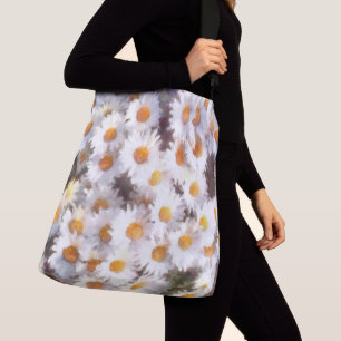 Sac Ajustable Aquarelle du Fleur sauvage de marguerite