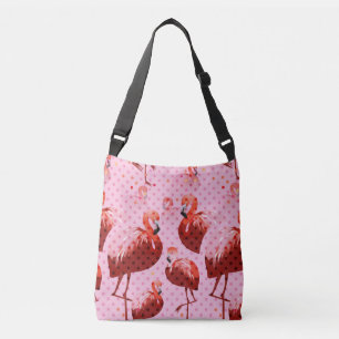 Sac Ajustable Aquarelle Flamingo Patte