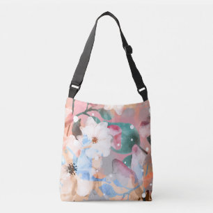Sac Ajustable Aquarelle Fleurs Abstraites 1