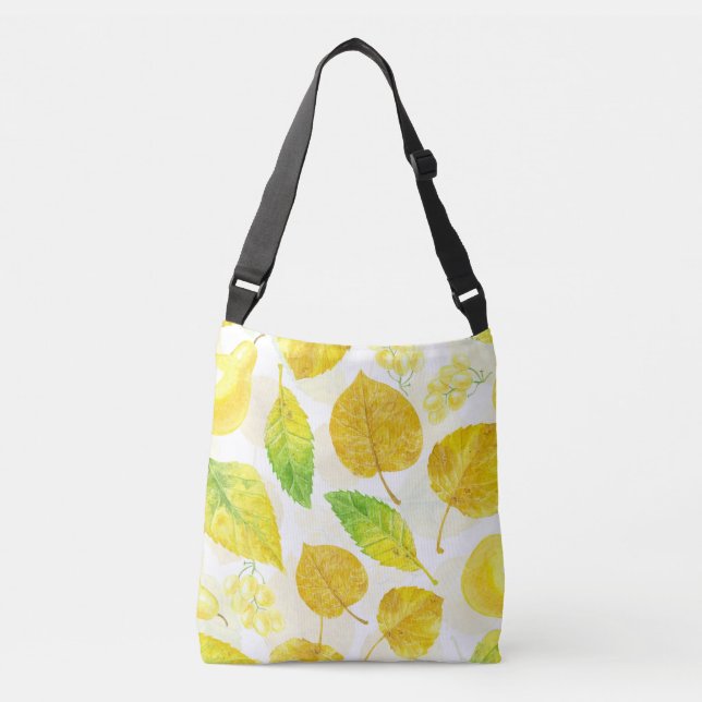 Sac Ajustable Aquarelle motif d'automne (Devant)