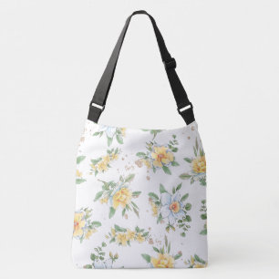 Sac Ajustable Aquarelle Printemps Fleurs de soleil et marguerite