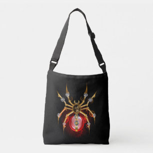 Sac Ajustable Araignée en vapeur noire