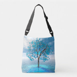 Sac Ajustable Arbre bleu cristal