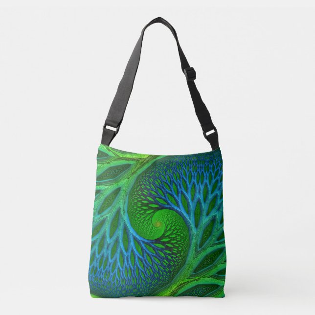 Sac Ajustable Arbre de Vie Spirale Fractale (Devant)