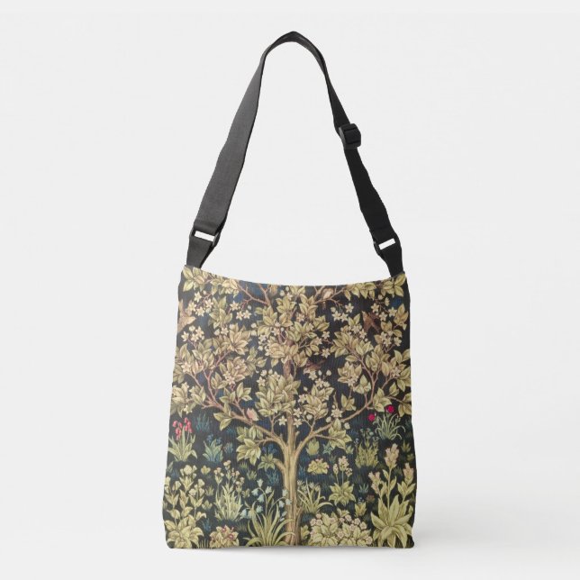 Sac Ajustable Arbre de William Morris de Pre-Raphaelite de cru (Devant)