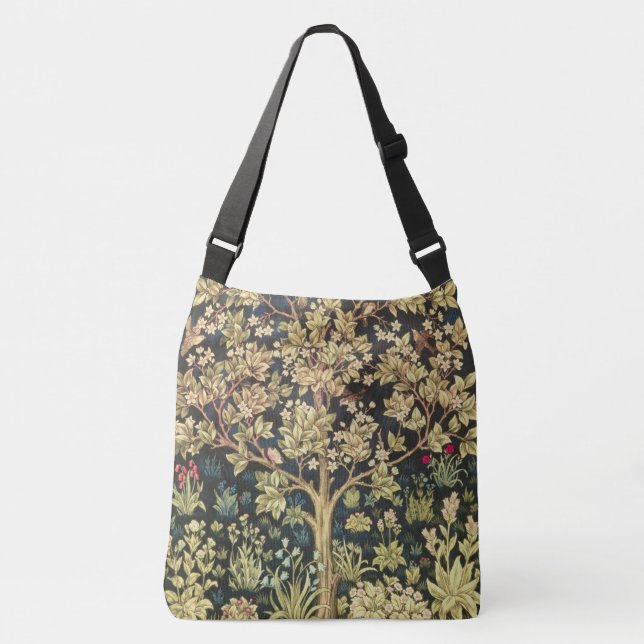 Sac Ajustable Arbre de William Morris de Pre-Raphaelite de cru (Devant)