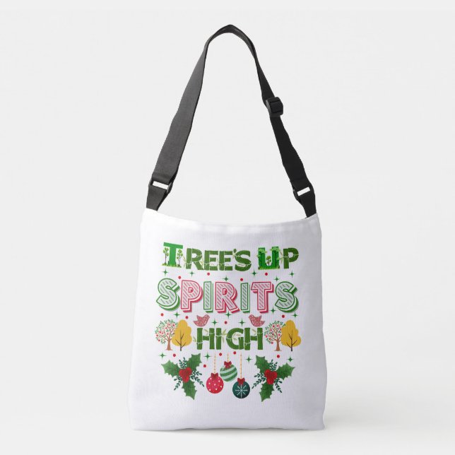 Sac Ajustable Arbres élèvent les esprits haut graphisme de vacan (Devant)