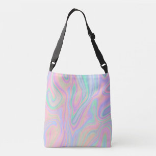 Sac Ajustable Arc-en-ciel abstrait coloré liquide