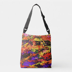 Sac Ajustable Arc-en-ciel coloré et Abstrait de peinture à éc