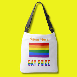 Sac Ajustable Arc-en-ciel personnalisé de la fierté gay