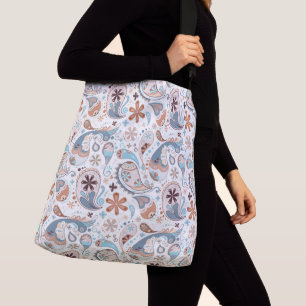 Sac Ajustable Arrière - plan Motif Paisley