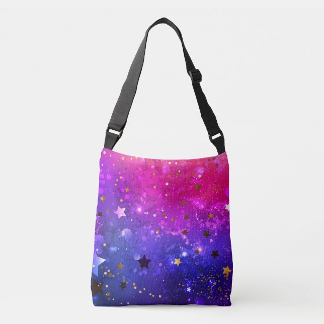 Sac Ajustable Arrière - plan rose brillant (Devant)