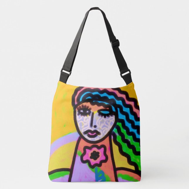 Sac Ajustable Art abstrait coloré (Devant)