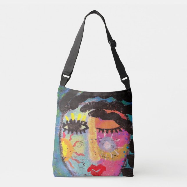 Sac Ajustable Art Abstrait coloré (Devant)