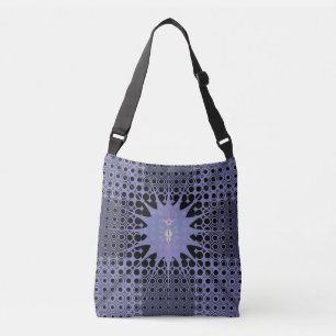 Sac Ajustable Art abstrait espace violet fractal