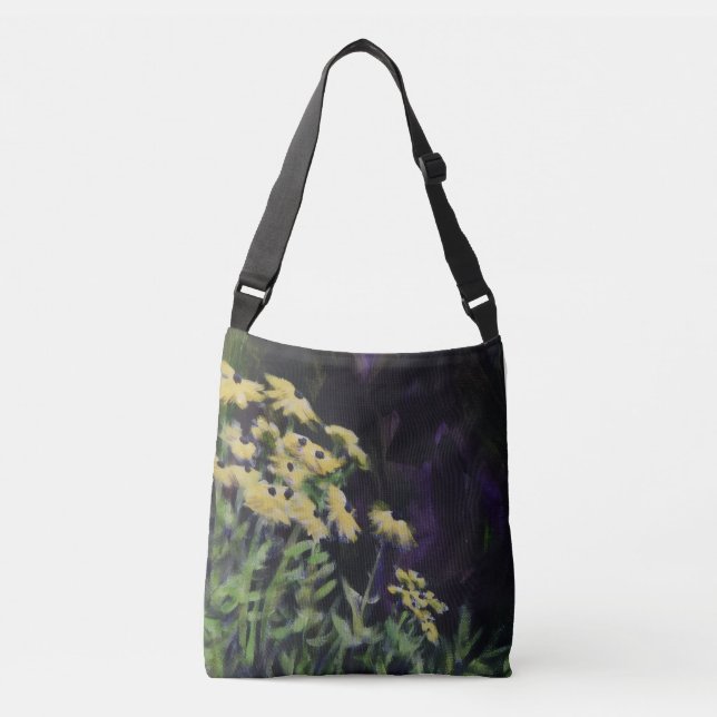 Sac Ajustable Art Bag Flowers at Westholme Tea Farm (Devant)