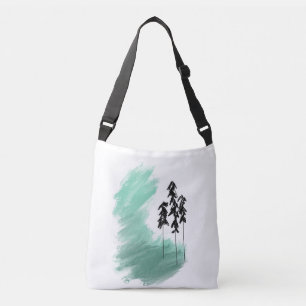 Sac Ajustable art de l'arbre vert scandinave simple moderne ment