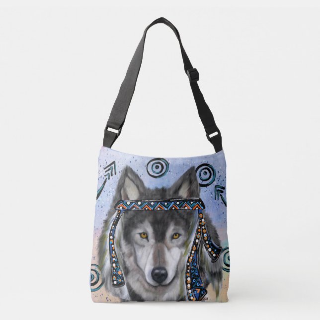 Sac Ajustable Art de loup (Devant)