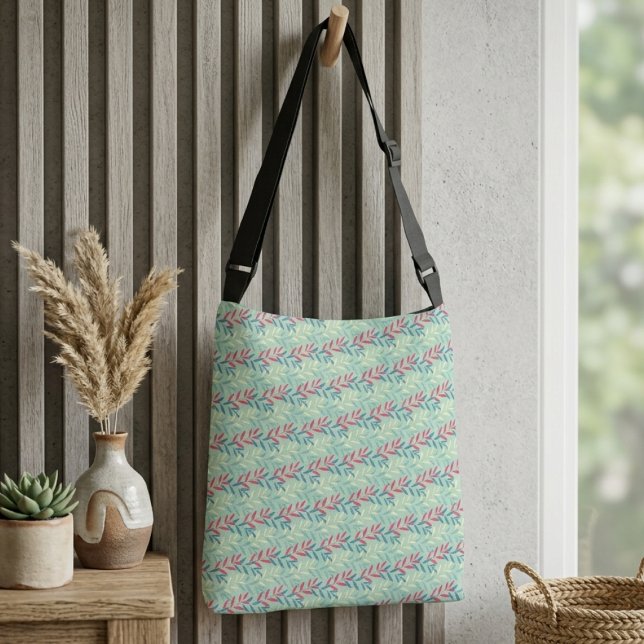 Sac Ajustable Art de motif sans couture de feuilles botaniques m (Créateur téléchargé)