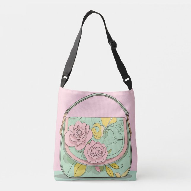 Sac Ajustable art d'IA Rosy Sunshine   (Dos)