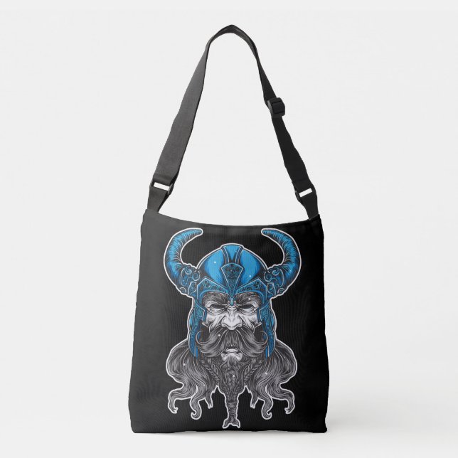 Sac Ajustable Art d'illustration viking norvégien (Devant)