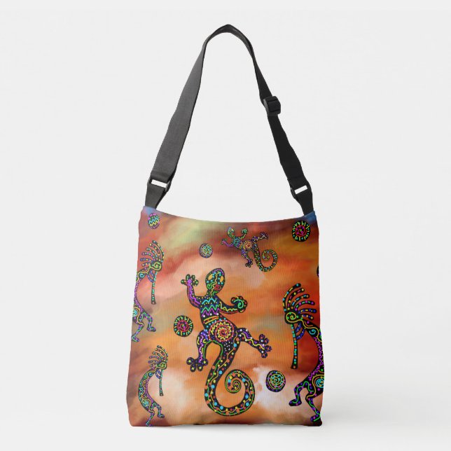 Sac Ajustable Art du Sud-Ouest Kokopelli (Devant)