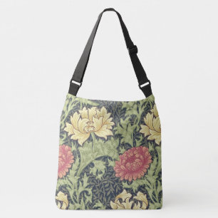Sac Ajustable Art floral vintage de chrysanthème de William
