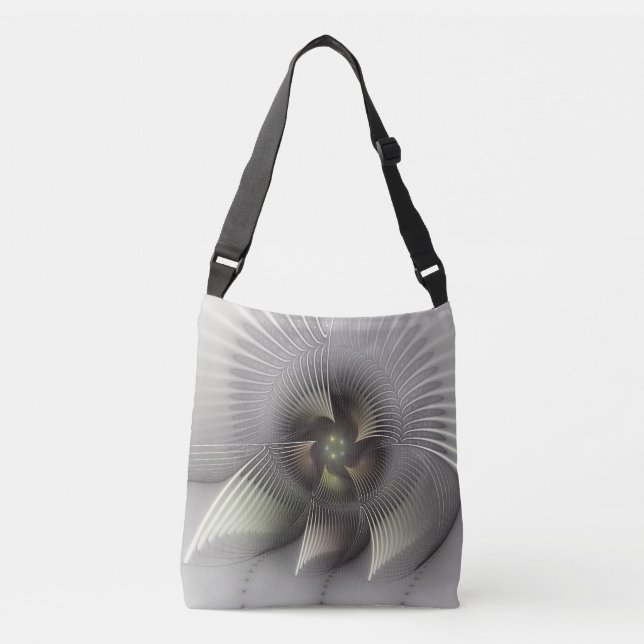 Sac Ajustable Art fractal Abstrait moderne en 3D (Devant)